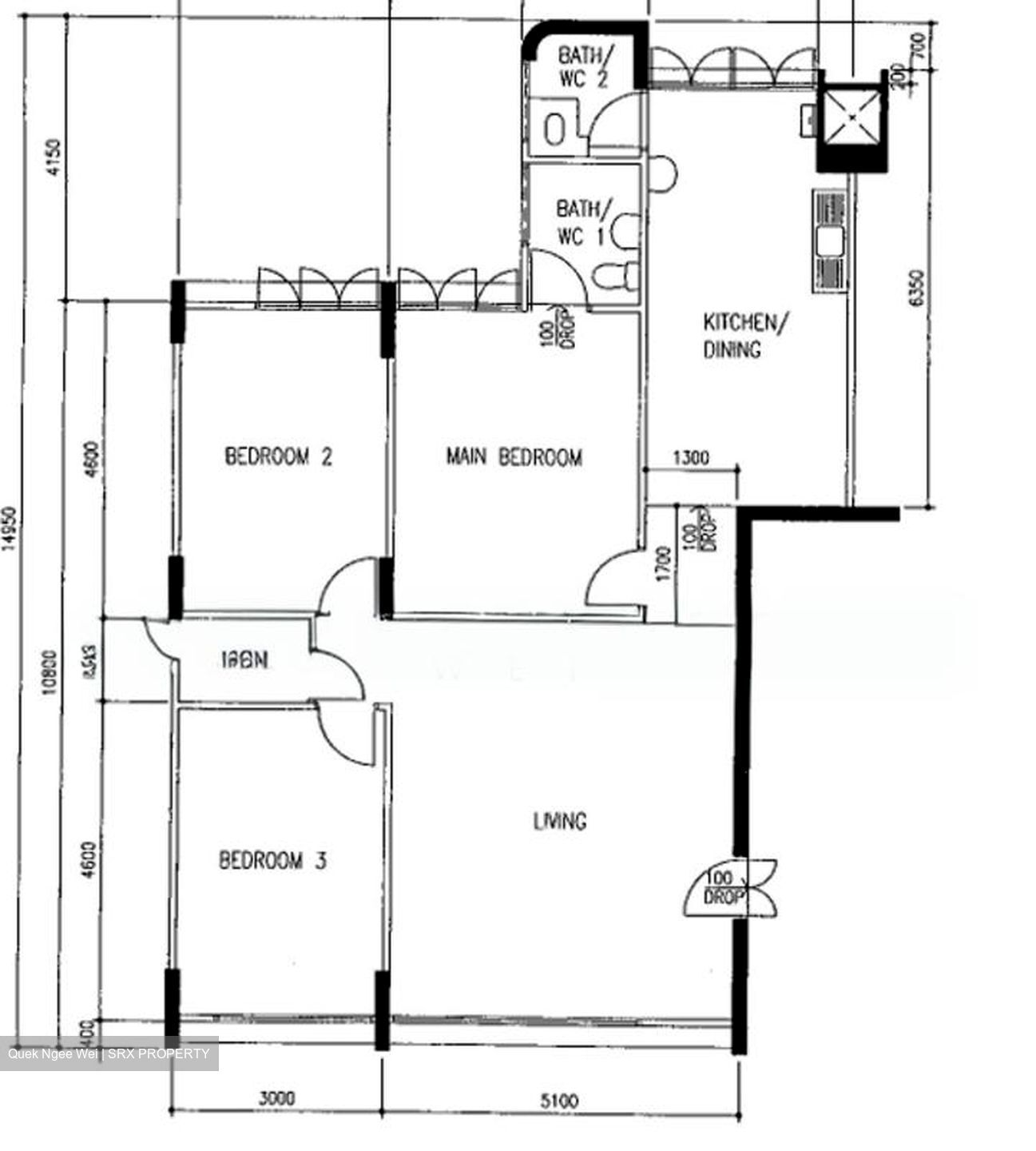 Blk 236 Hougang Avenue 1 (Hougang), HDB 4 Rooms #561661101